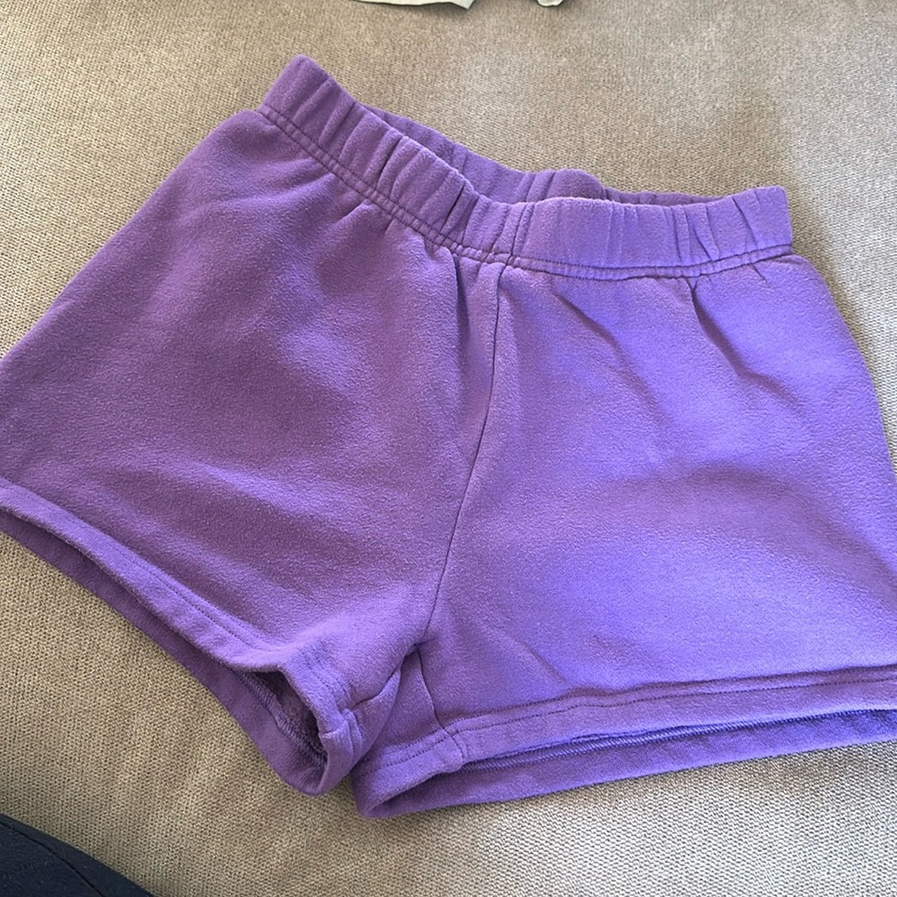 An adorable cozy pair of TNA sweat shorts